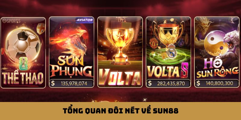Tổng quan đôi nét về Sun88 